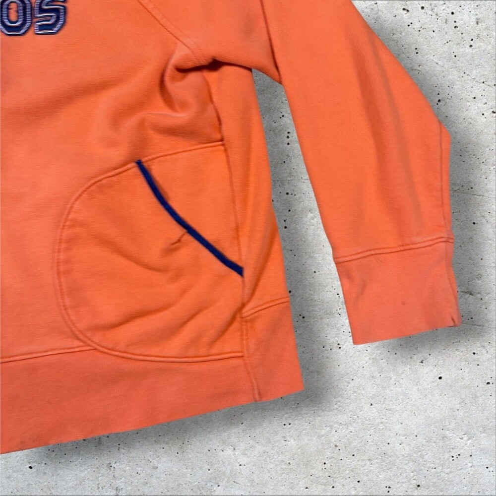 Denver Broncos Reebok Full Zip Hoodie Sweatshirt Orange Embroidered Womens XL - Picture 6 of 8